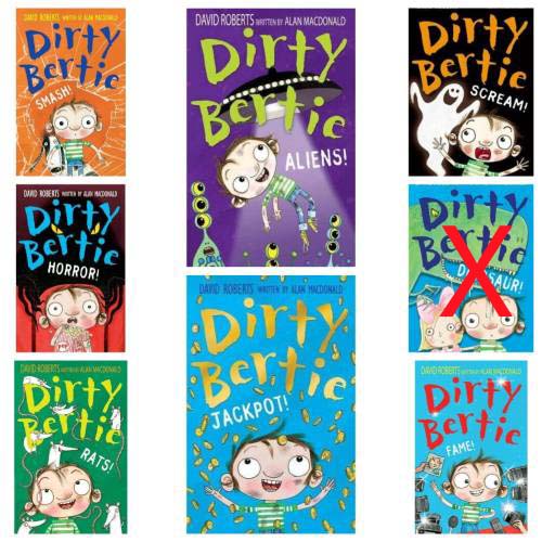 Dirty Bertie   (7 book bundle)