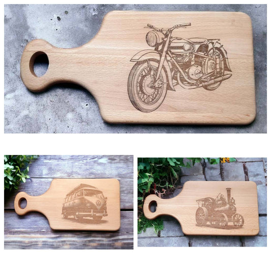 Vintage Vehicles Chopping Boards