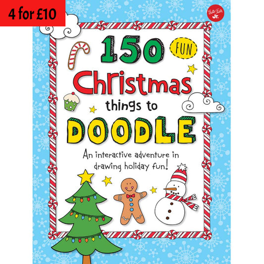 150 Fun Christmas Things to Doodle