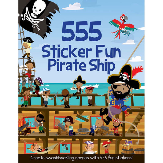 555 Sticker Fun Pirate Ship