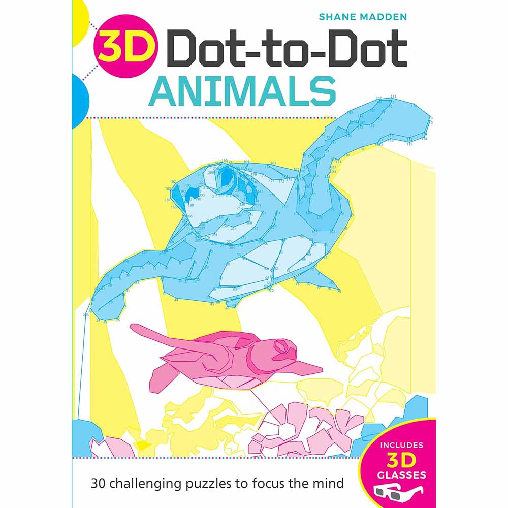 Dot-to-Dot Animals:  30 Challenging Puzzles