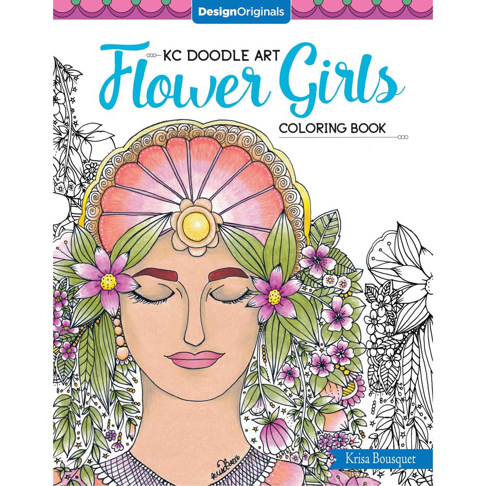 KC Doodle Art Colouring Books