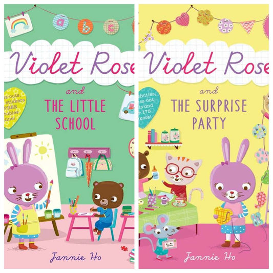 Violet Rose Activity Books