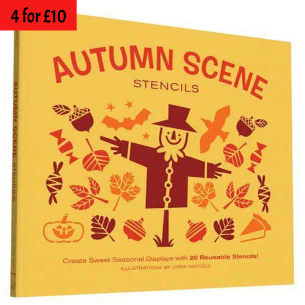 Autumn Scene Stencils