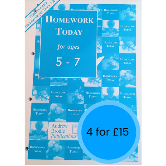 Homework Today  Ages 5-7