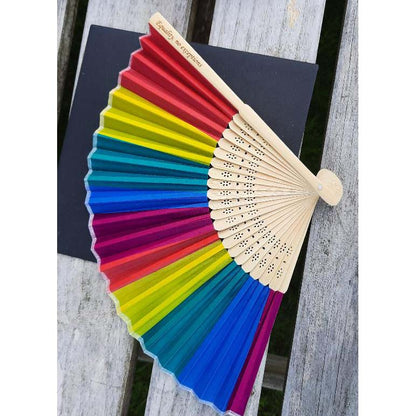 Rainbow Etched Fans