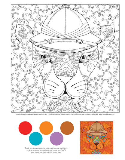 Jungle Safari Colouring Collection