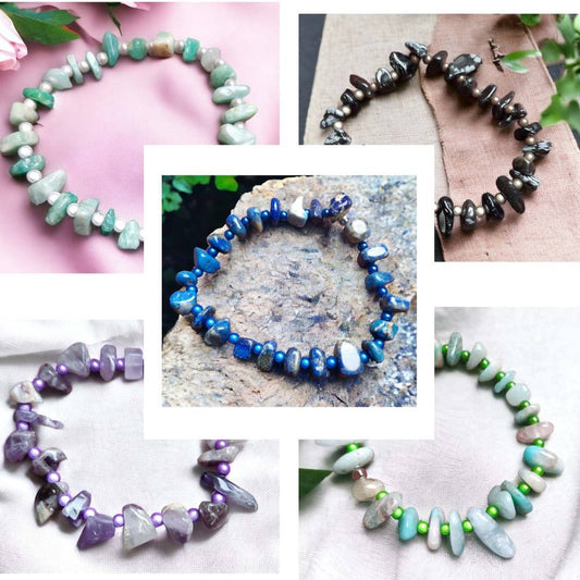 Stone Chip Bracelets