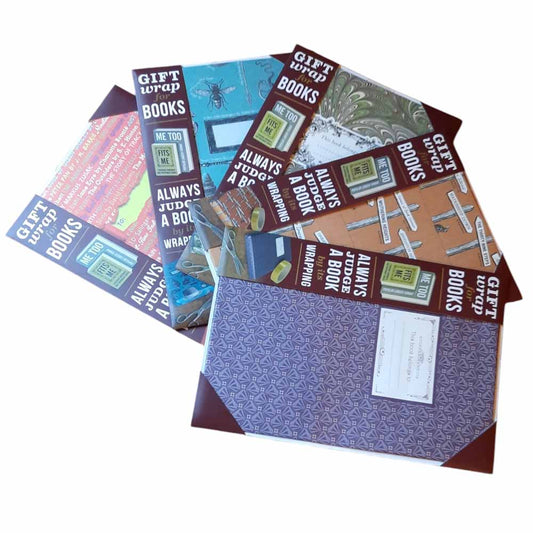 Gift Wrap for Books (5 sheets)