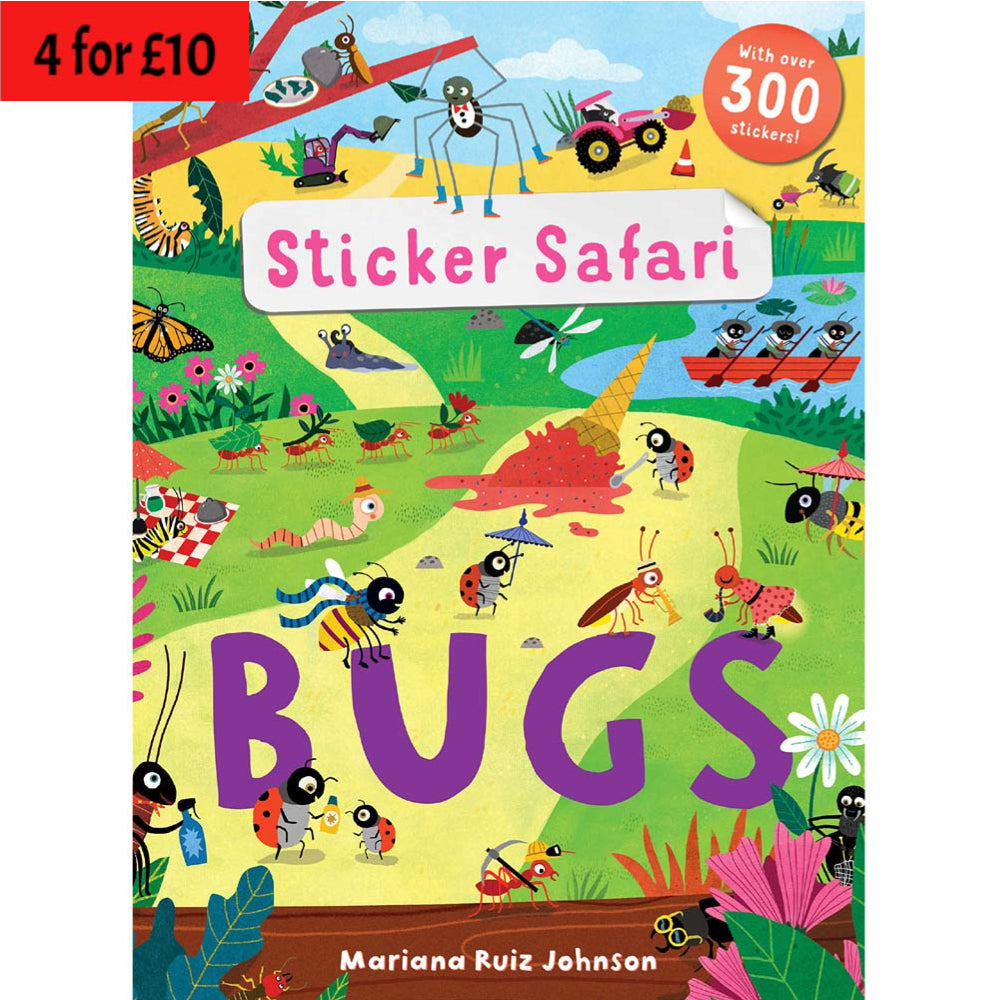 Sticker Safari:  Bugs