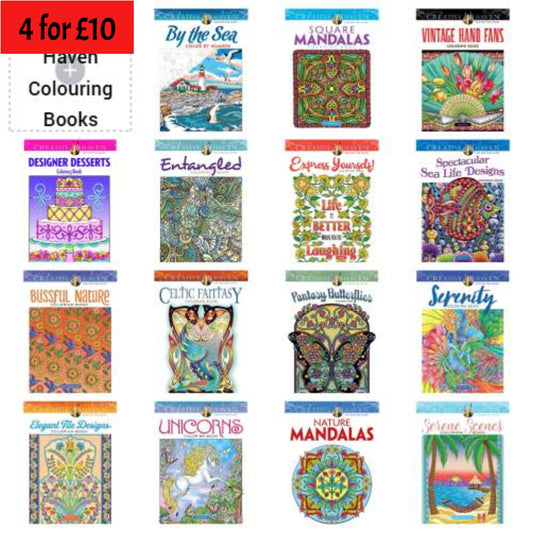 Creative Haven Colouring Books