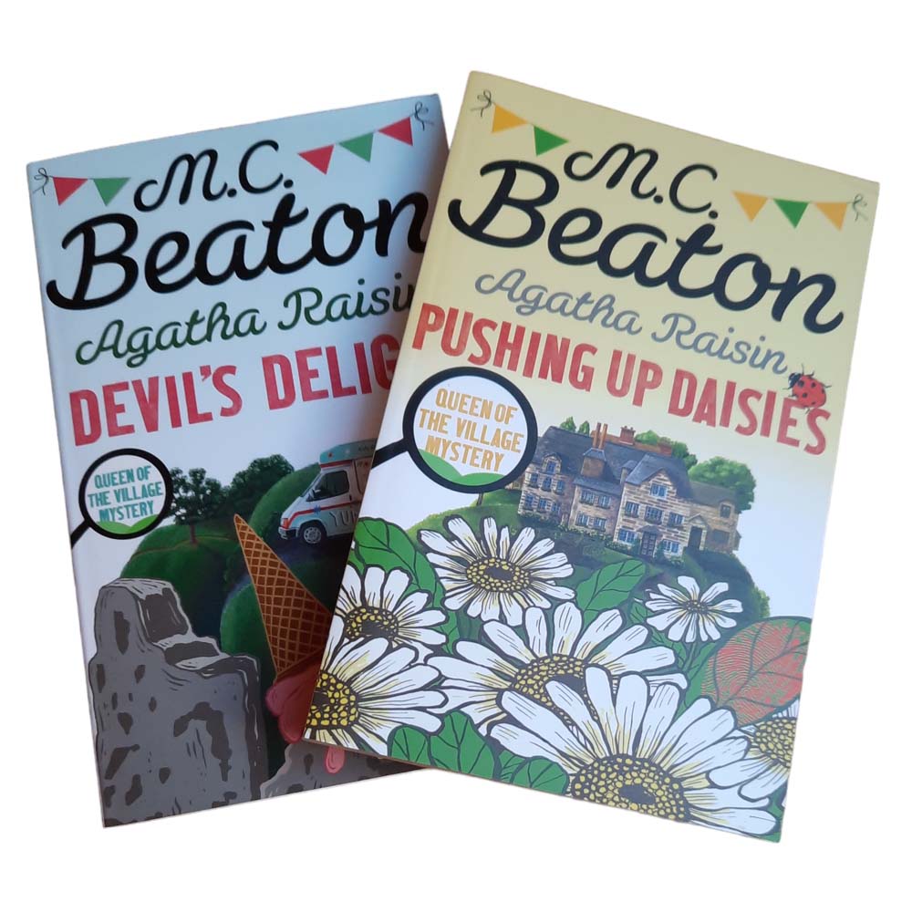 2x Agatha Raisin Novels