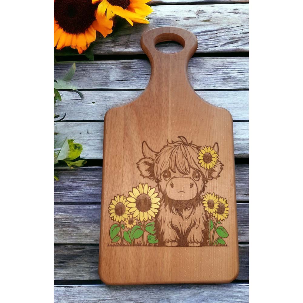 Decorative Paddle Chopping Boards