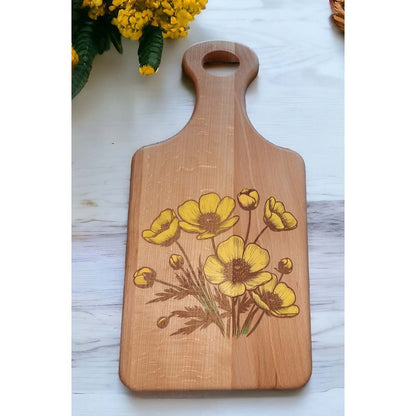 Decorative Paddle Chopping Boards