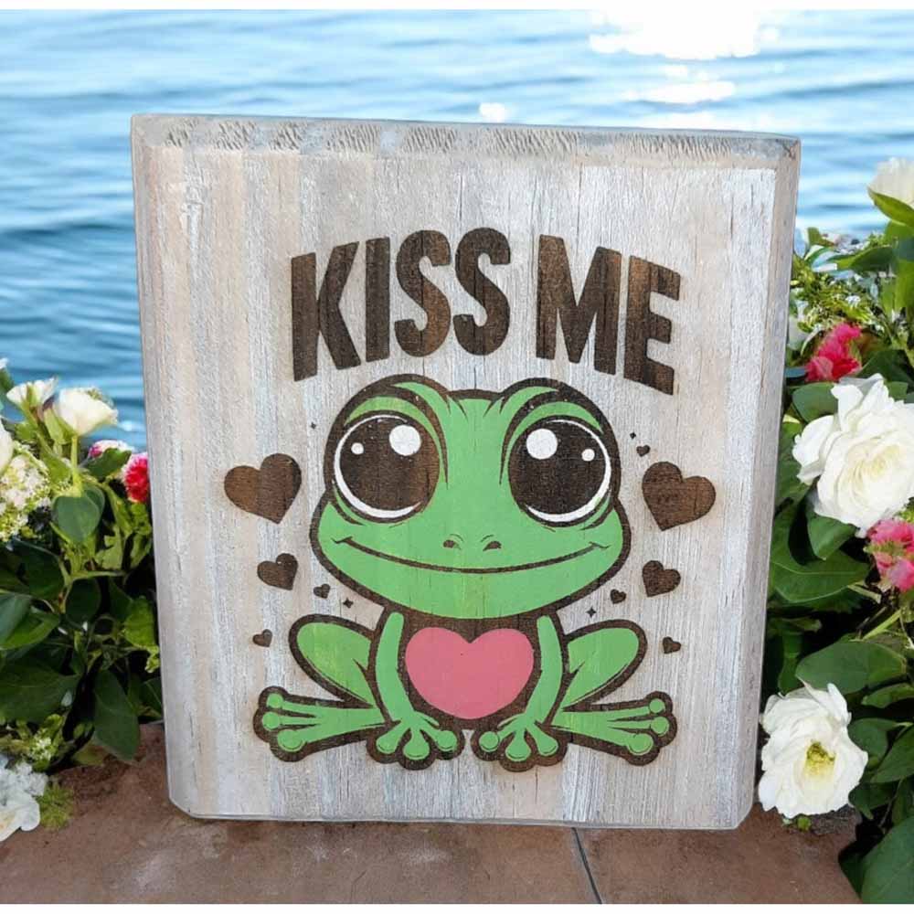 Kiss Me - Woodblock