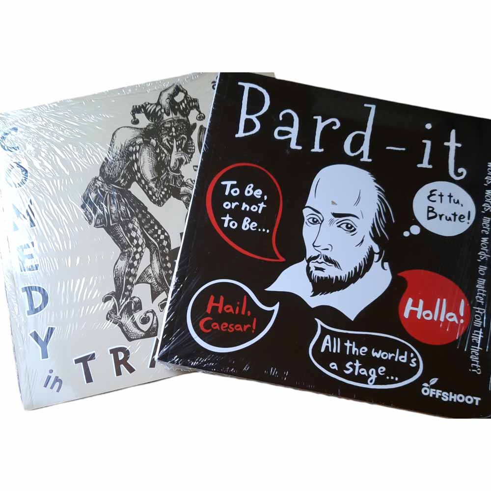 2 Puzzle Books / Shakespeare Themed