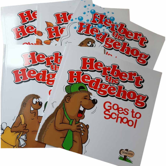 5x Herbert the Hedgehog Books