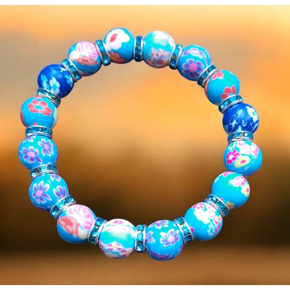 Vivid Polymer Clay Bracelets