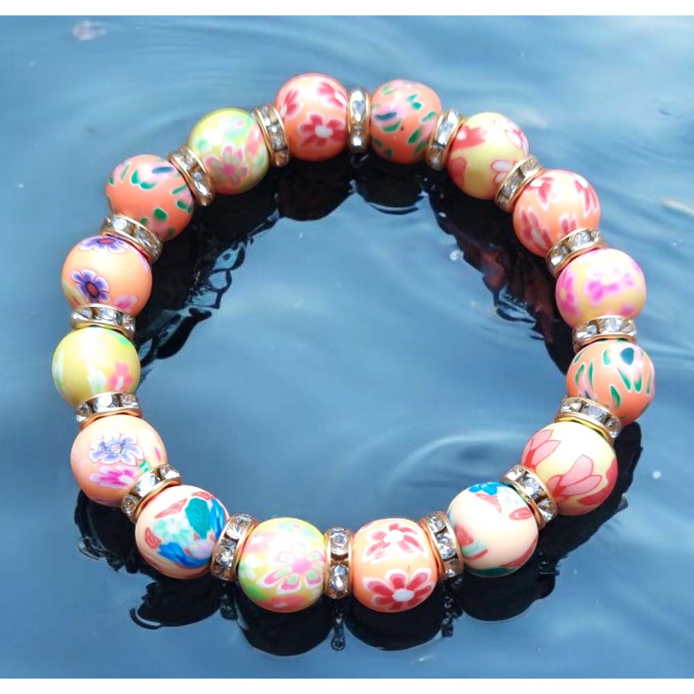 Vivid Polymer Clay Bracelets