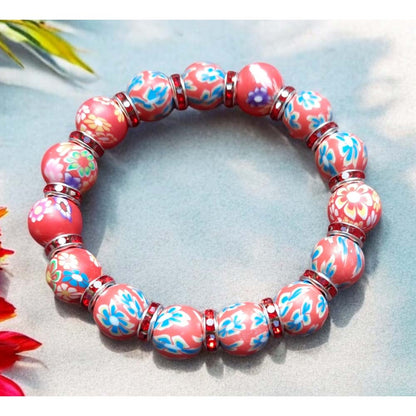 Vivid Polymer Clay Bracelets