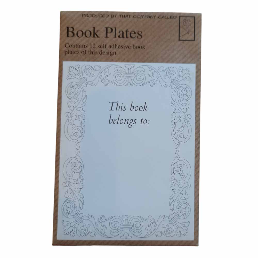 Bookplates / This Book Belongs to . . .