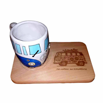 Camper Van Tea & Biscuits Board