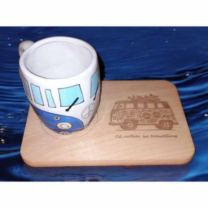 Camper Van Tea & Biscuits Board