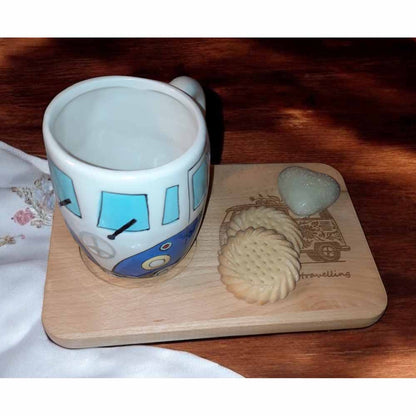 Camper Van Tea & Biscuits Board