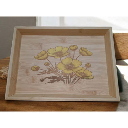 Tray: Painted Buttercups