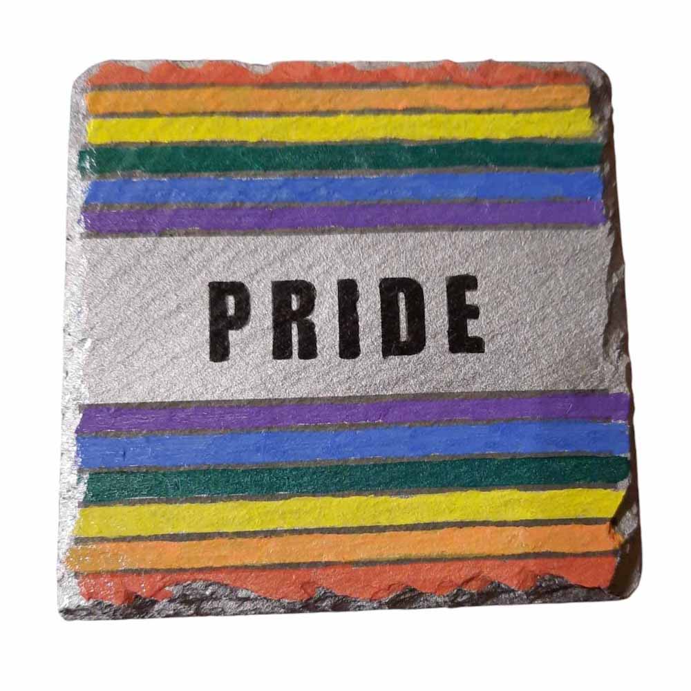 Slate Coaster - PRIDE