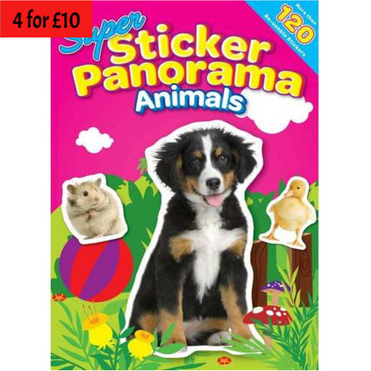 Super Sticker Panorama: Animals