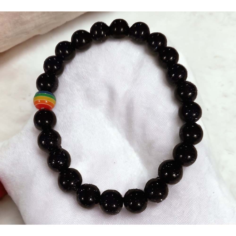 'A Little Pride' natural stone bracelets