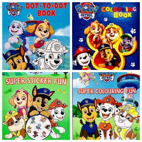 Paw Patrol Activity Books