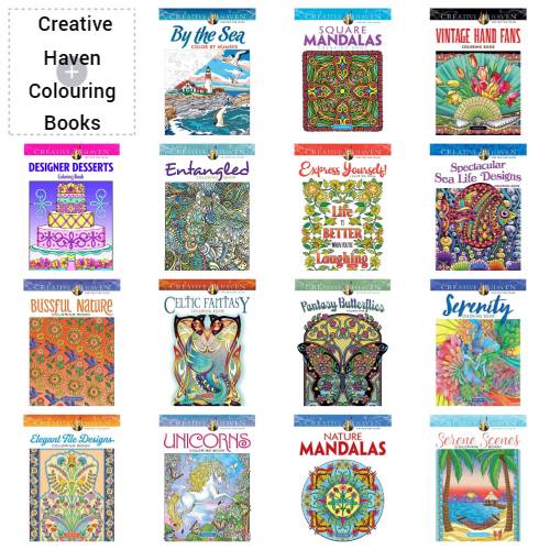 Creative Haven Colouring Books