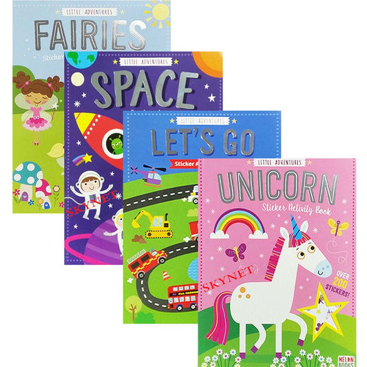 Little Adventures Sticker Activity Books