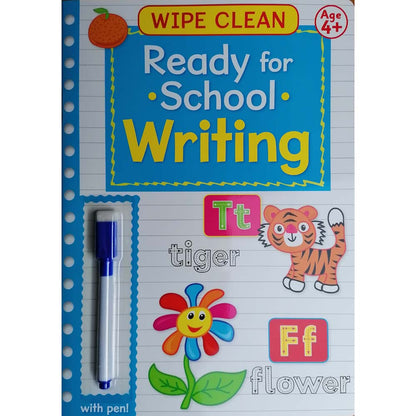 Early Learning Wipe Clean Books + Pen