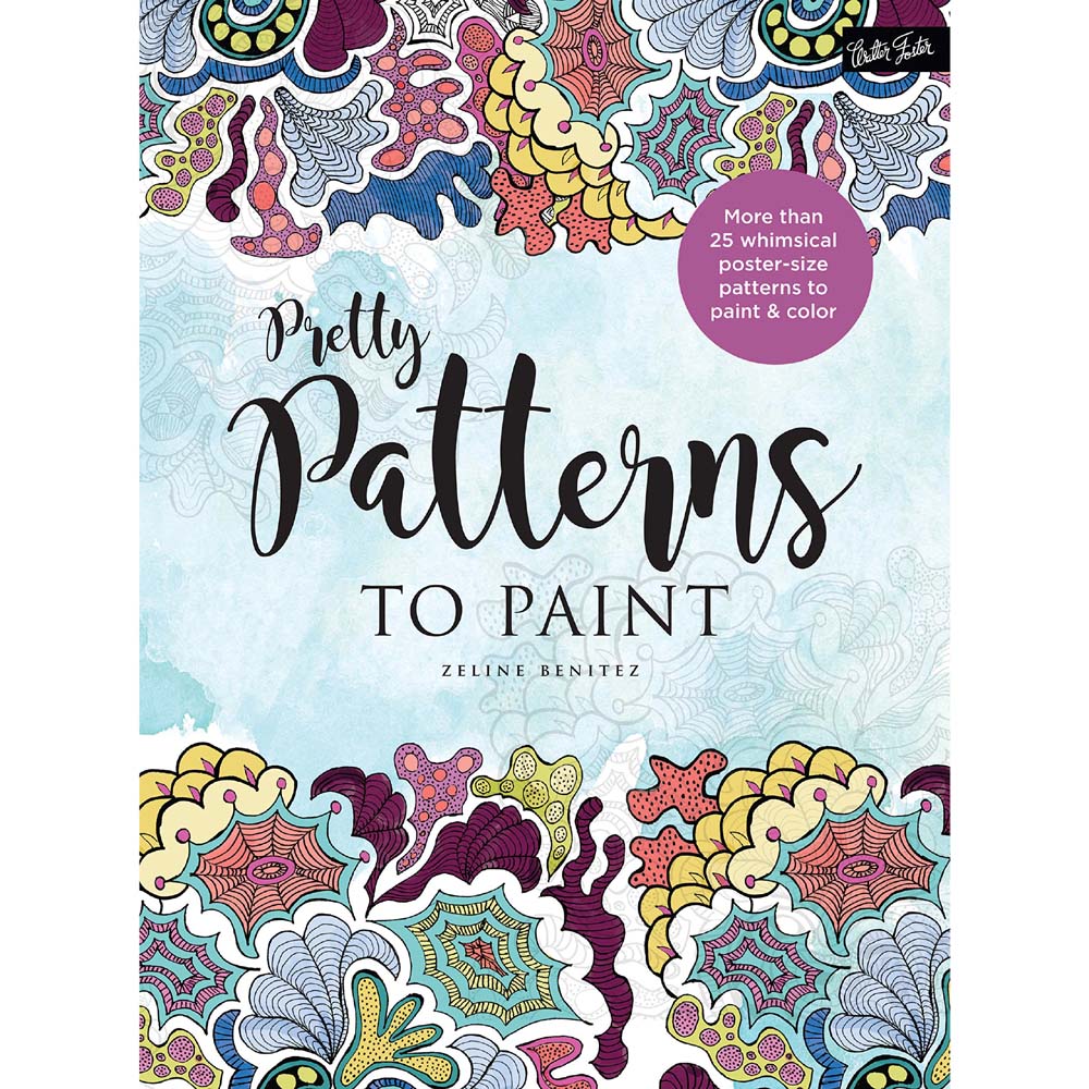 Pretty Patterns to Paint (or colour)