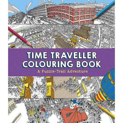 Time Traveller Colouring Book