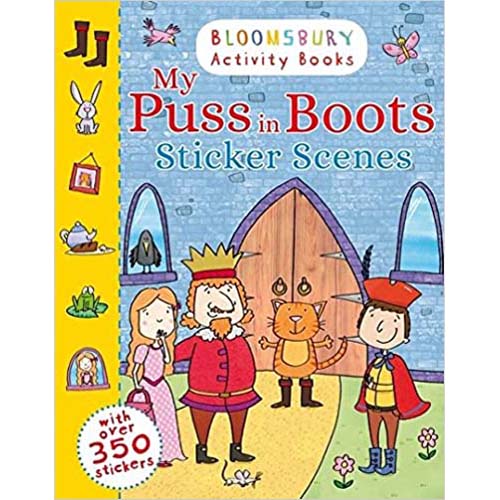 My Puss in Boots Sticker Scenes