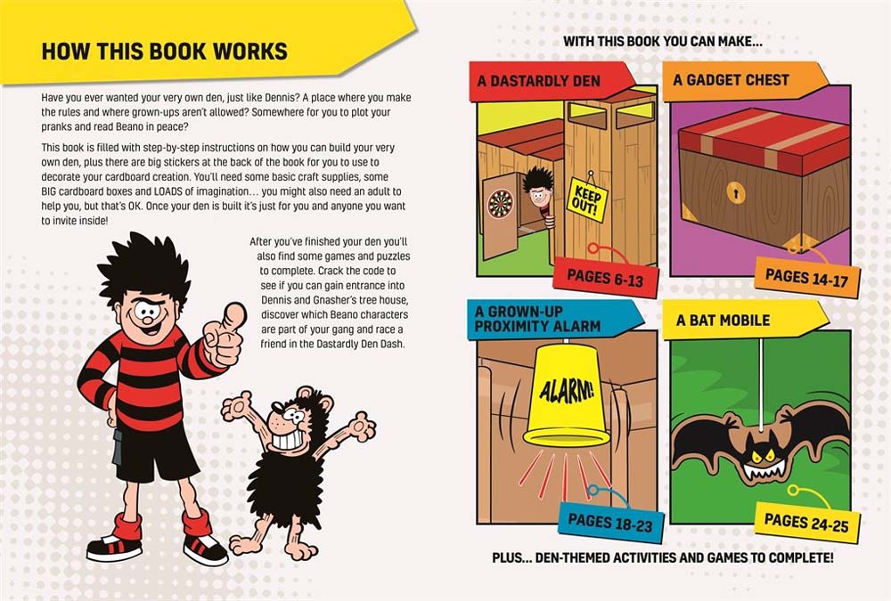 Beano Builds:  Secret Den