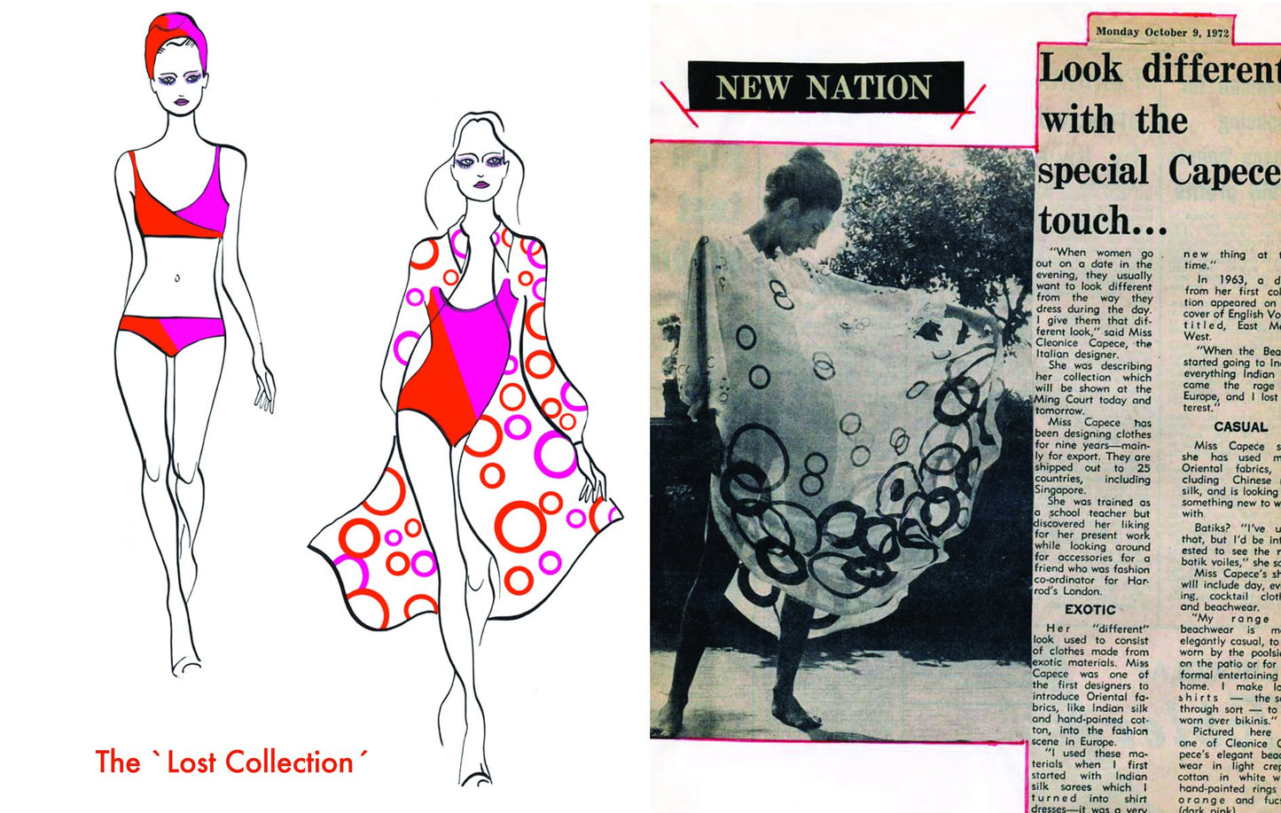 Cleonice Capece: Fashion by Chance 1960-1974